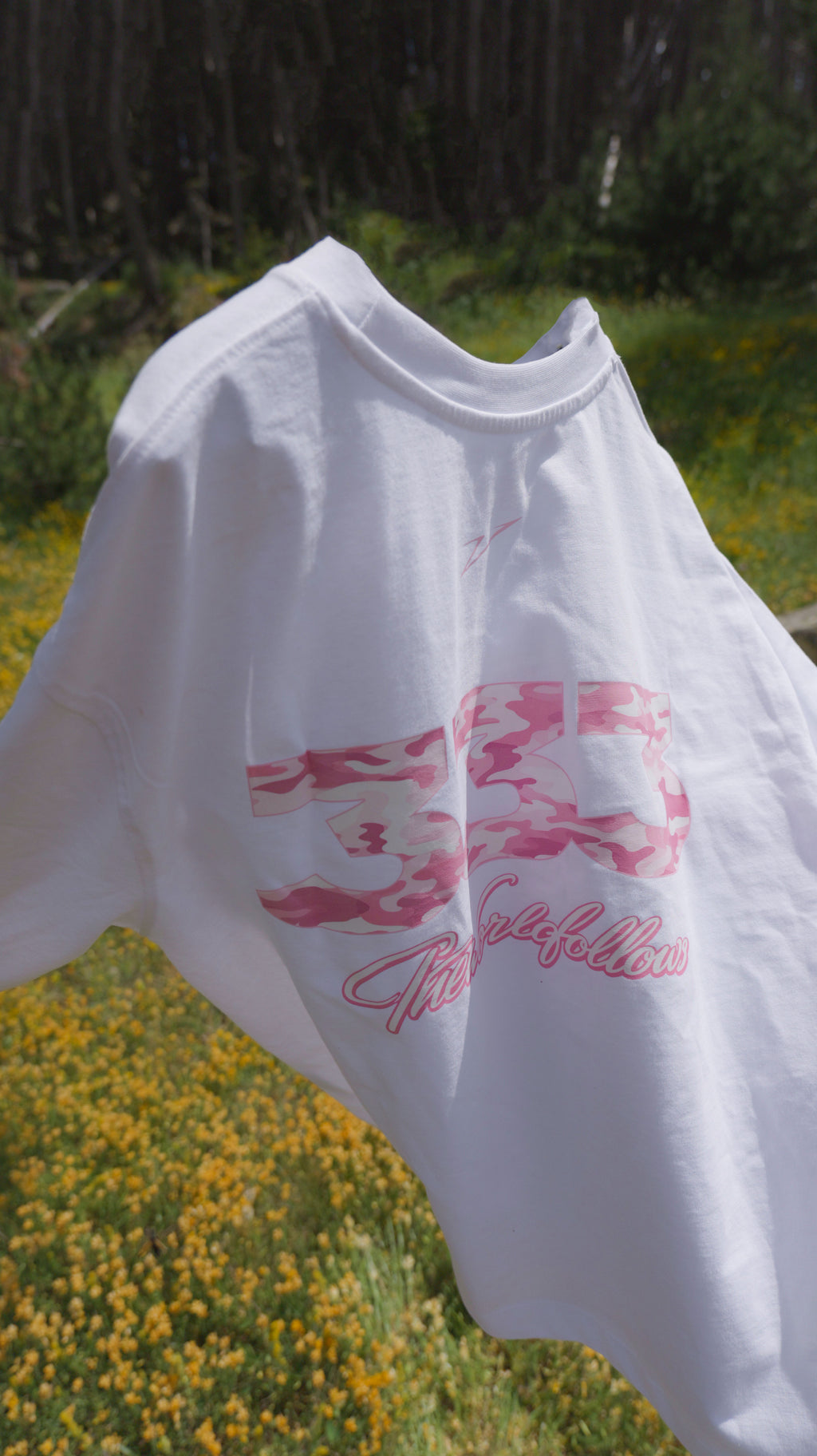 T-shirt 333 Vizelia en mouvement — coupe oversize streetwear